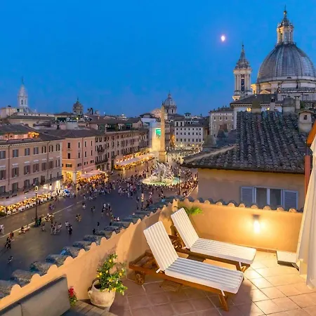Presidential Penthouse Navona Apartment Rome Exterior photo